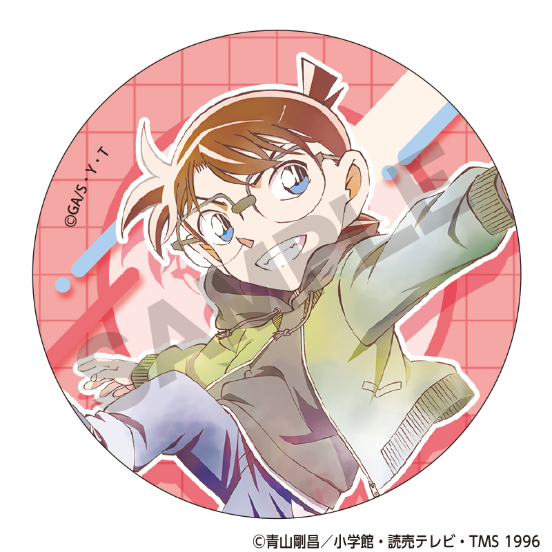 名探偵コナン トレーディングメタル缶バッジ ジャンプ クラパレット Image 6 | AniSmile