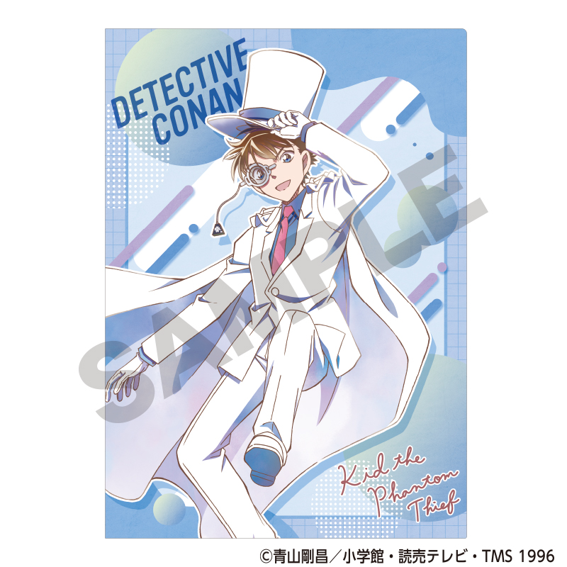 名探偵コナン シングルクリアファイル 怪盗キッド ジャンプ クラパレット - 官方商品图片 | AniSmile