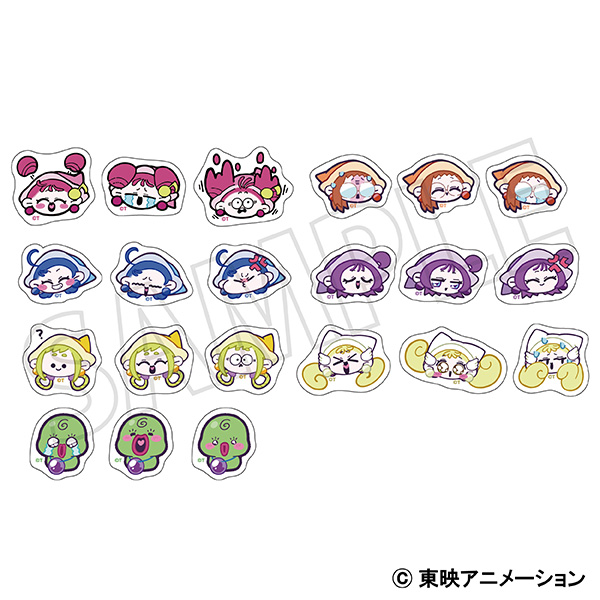 おジャ魔女どれみにょん フレークシール Image 2 | AniSmile