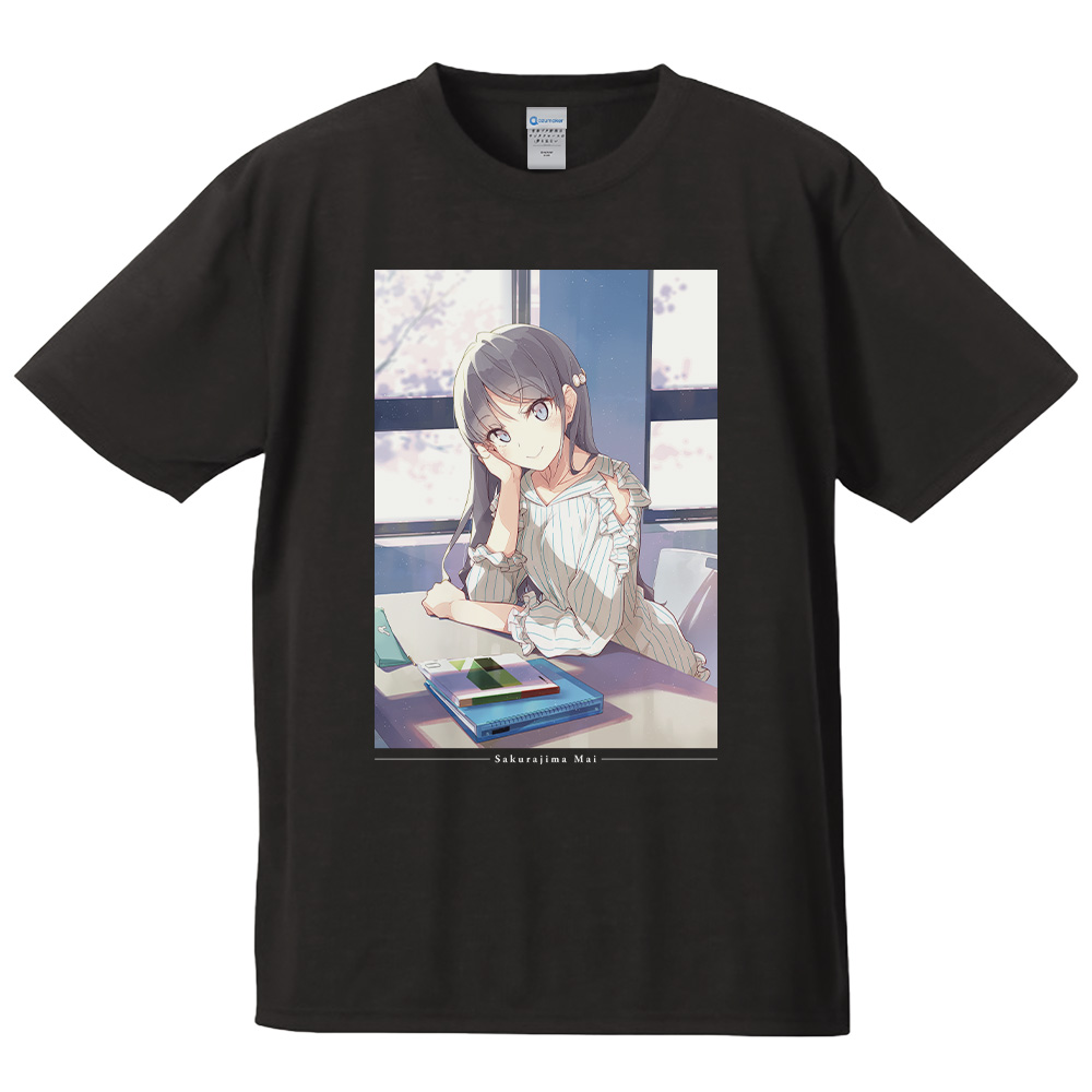 青春ブタ野郎はサンタクロースの夢を見ない Tシャツ 桜島麻衣 Lサイズ Image 2 | AniSmile