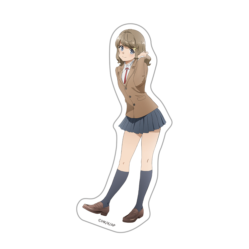 青春ブタ野郎はサンタクロースの夢を見ない ダイカットステッカー 古賀朋絵 - AniSmile