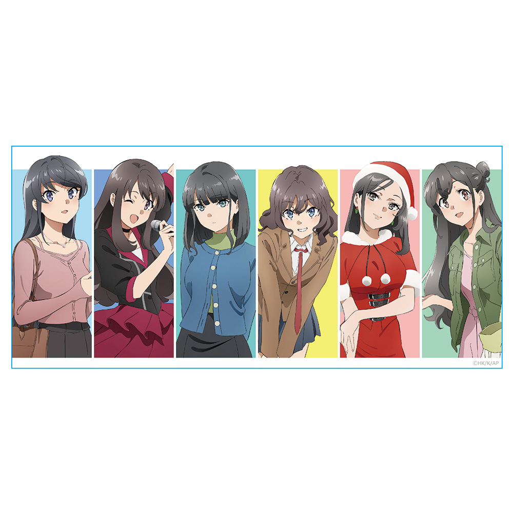 青春ブタ野郎はサンタクロースの夢を見ない マグカップ 麻衣&卯月&郁実&紗良&美織&ミニスカサンタ 画像 2 | AniSmile