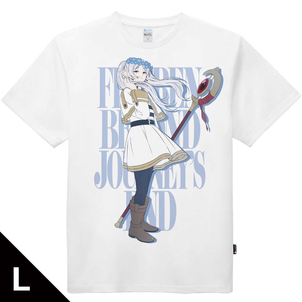 葬送のフリーレン 大判プリントTシャツ フリーレン Lサイズ - AniSmile