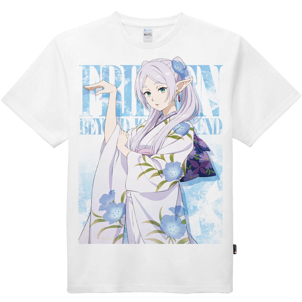 葬送のフリーレン 大判プリントTシャツ フリーレン 晴れ着ver. XLサイズ - AniSmile