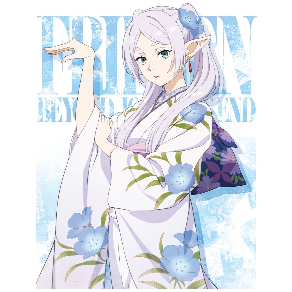 葬送のフリーレン 大判プリントTシャツ フリーレン 晴れ着ver. XLサイズ 画像 3 | AniSmile