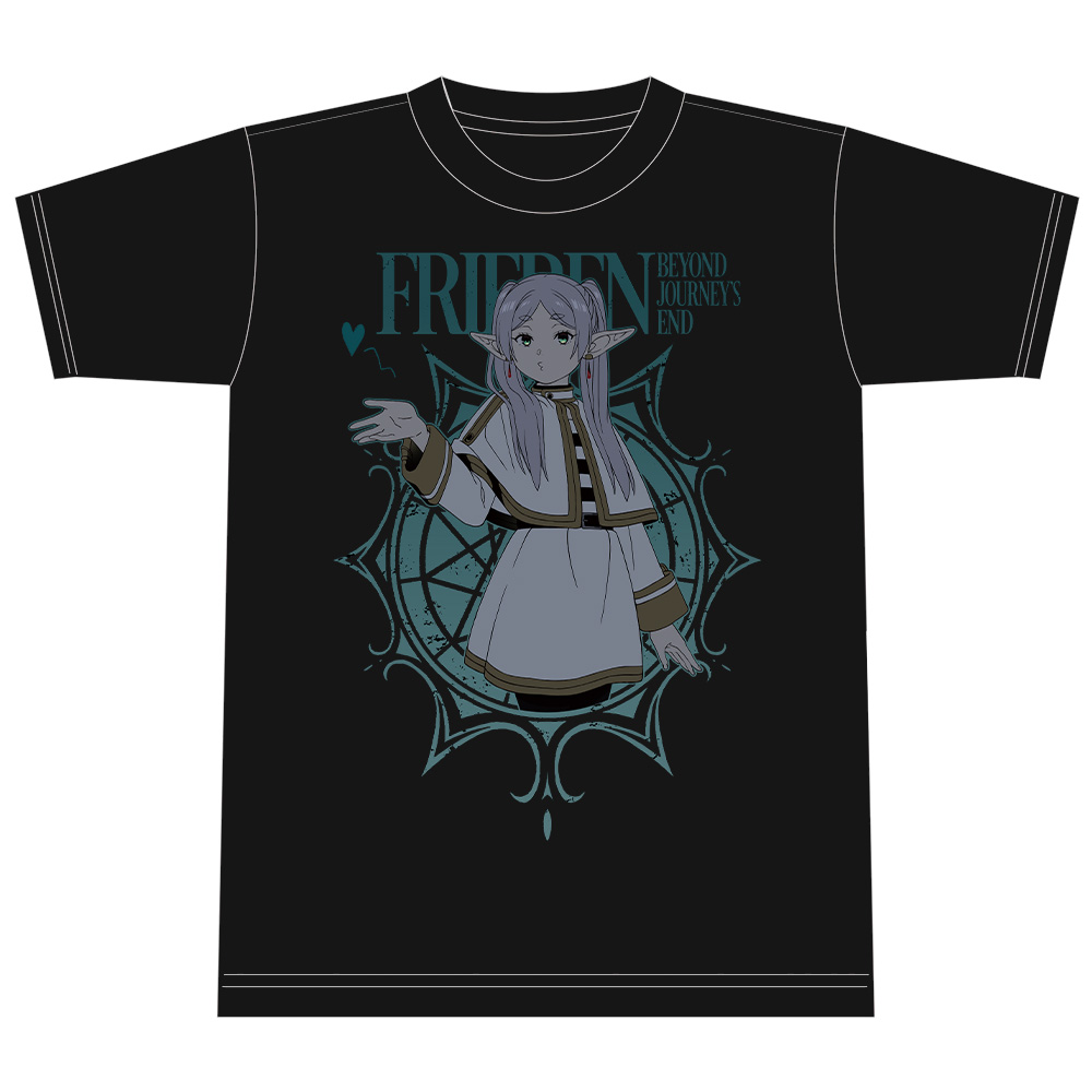 葬送のフリーレン Tシャツ フリーレン 投げキッスver. Mサイズ 图片 4 | AniSmile