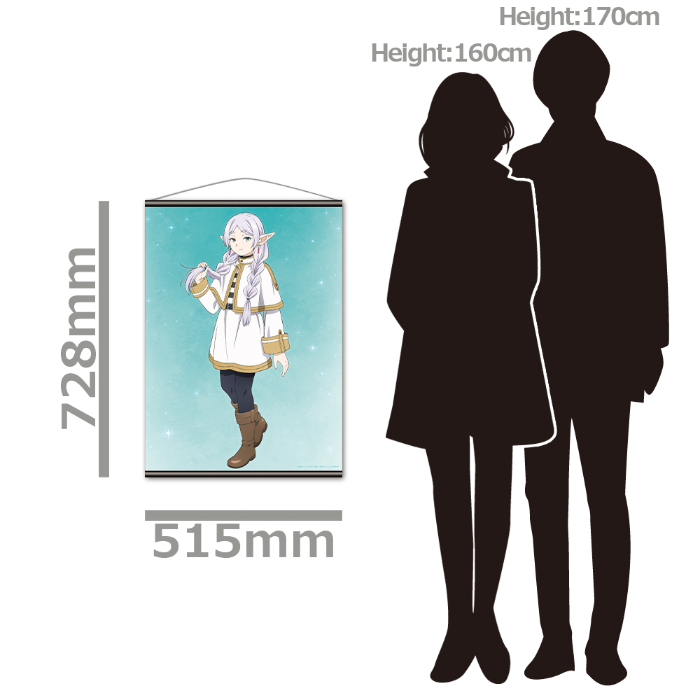 葬送のフリーレン B2タペストリー フリーレン 三つ編みver. 画像 3 | AniSmile