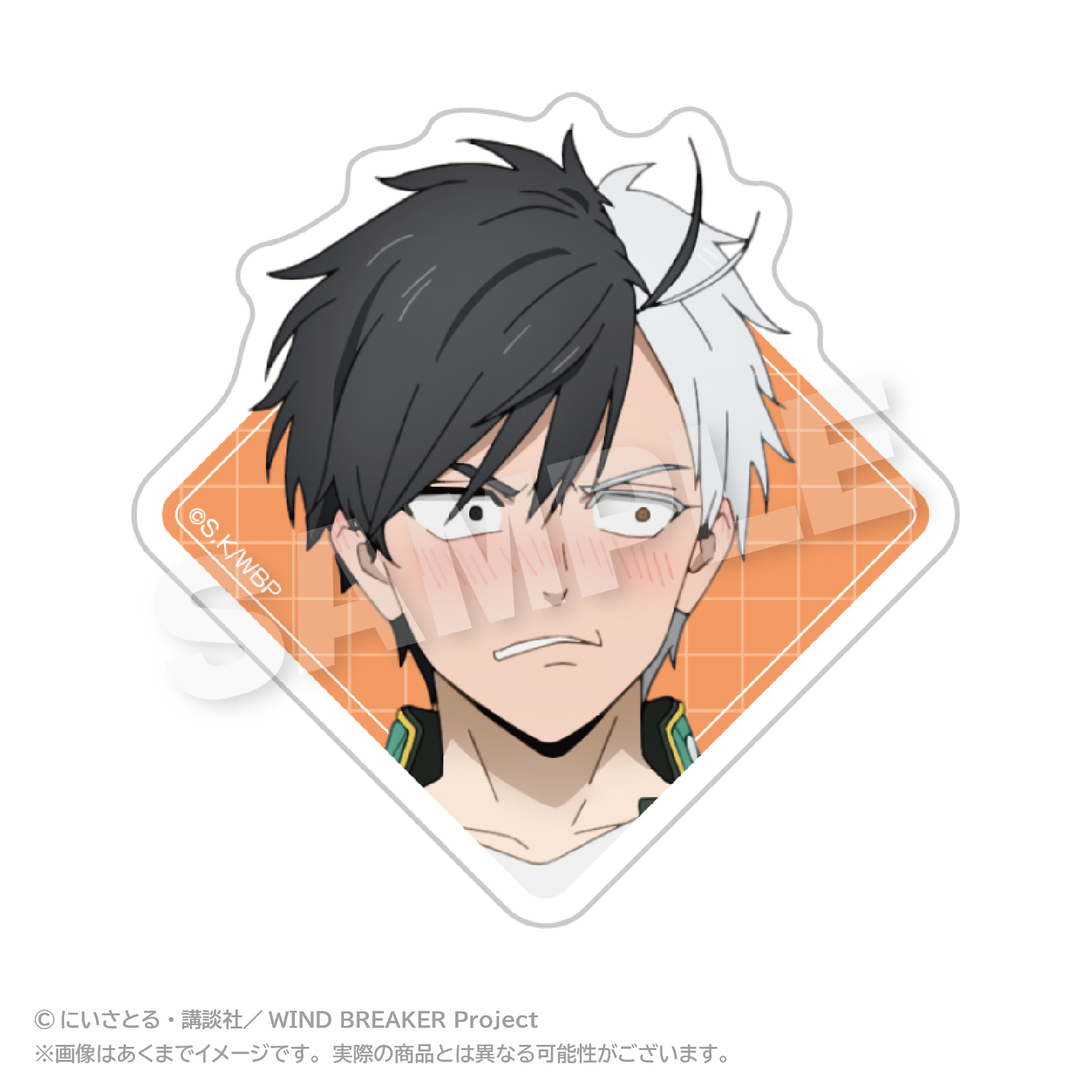 WIND BREAKER アクリルクリップ 桜 遥 - official product image | AniSmile