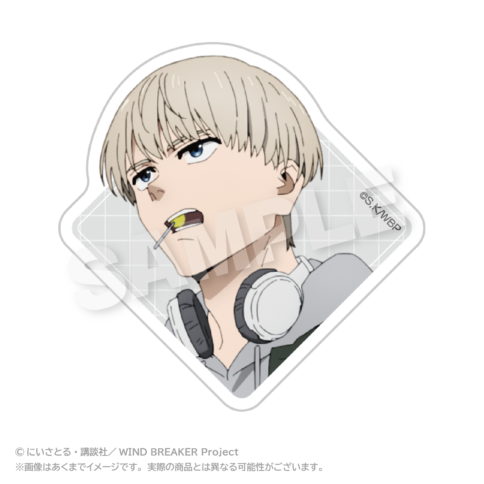 WIND BREAKER アクリルクリップ 梶 蓮 - official product image | AniSmile