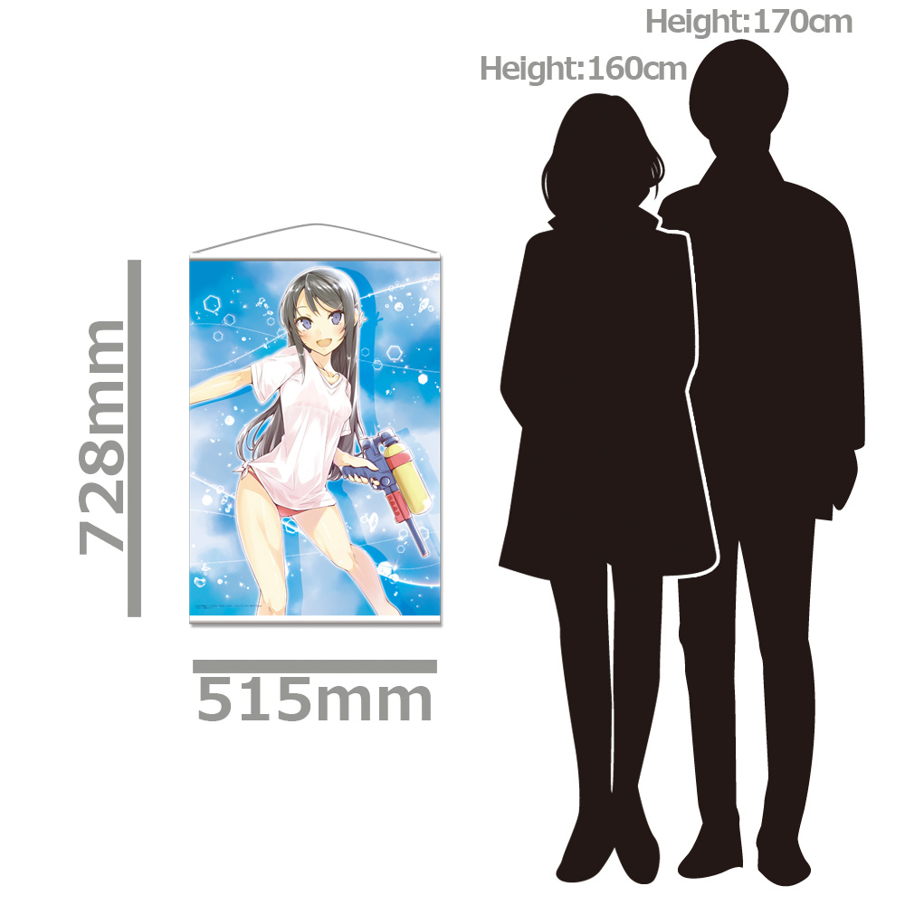 青春ブタ野郎はバニーガール先輩の夢を見ない B2タペストリーA[桜島麻衣] Image 3 | AniSmile