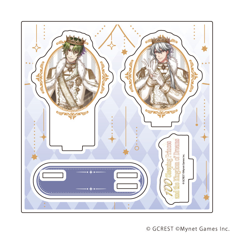 アクリルスタンドプレート「夢王国と眠れる100人の王子様」77/ジェイ&シン(公式イラスト) - AniSmile
