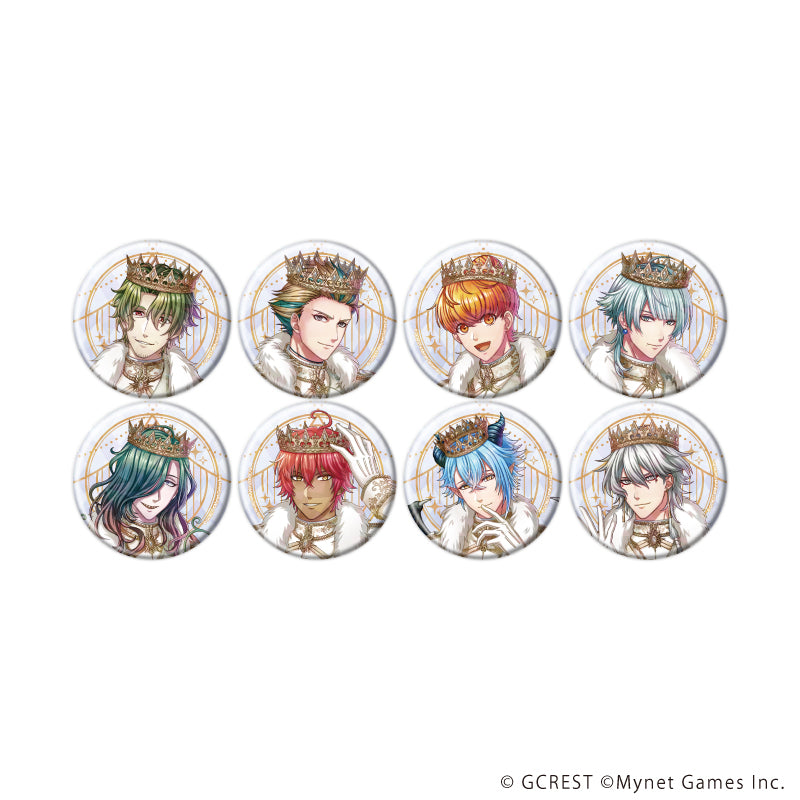 ホログラム缶バッジ(57mm)「夢王国と眠れる100人の王子様」28/ブラインド(全8種)(公式イラスト) - AniSmile