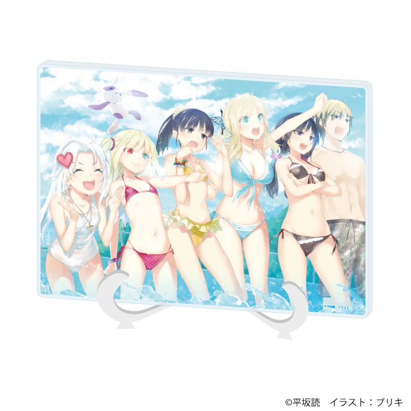 アクリルアートボード(A5サイズ)「僕は友達が少ない」01/集合デザイン(公式イラスト) - official product image | AniSmile