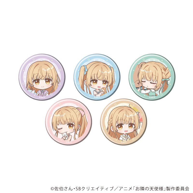 缶バッジ「お隣の天使様にいつの間にか駄目人間にされていた件2」24/ブラインド(全5種)(ミニキャライラスト) - AniSmile