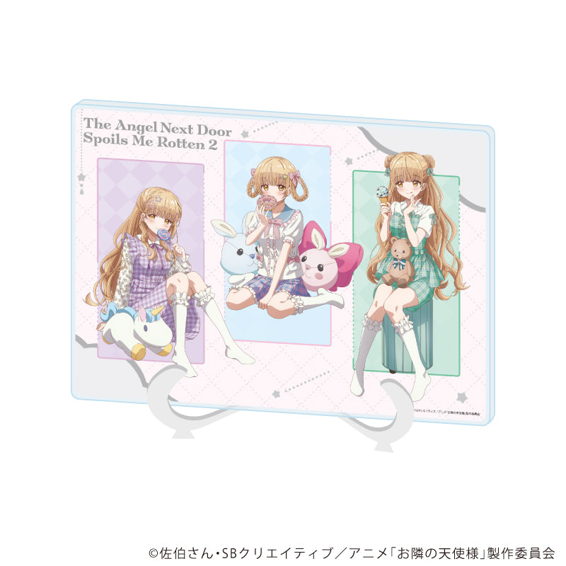 アクリルアートボード(A5サイズ)「お隣の天使様にいつの間にか駄目人間にされていた件2」04/ゆめかわ 集合デザイン(描き下ろしイラスト) - AniSmile