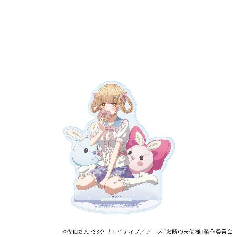 アクリルスタンド「お隣の天使様にいつの間にか駄目人間にされていた件2」21/椎名真昼 ゆめかわサックス×ピンクver.(描き下ろしイラスト) - AniSmile