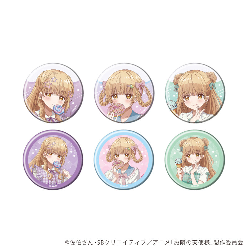 缶バッジ「お隣の天使様にいつの間にか駄目人間にされていた件2」23/ブラインド(全6種)(描き下ろしイラスト) - AniSmile