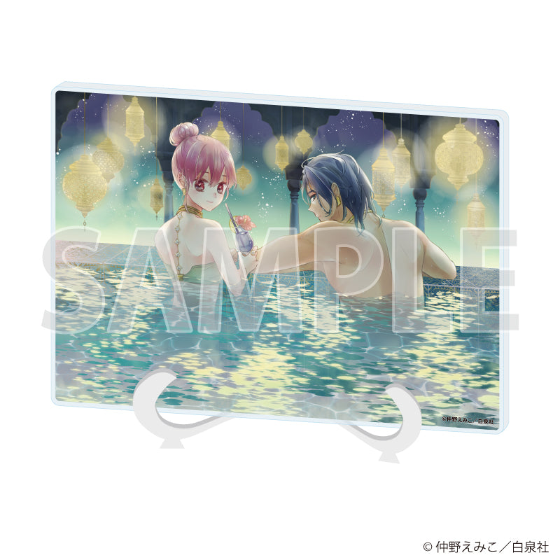 アクリルアートボード(A5サイズ)「LaLaオールスターカレンダー」17/婚約者は溺愛のふり - official product image | AniSmile
