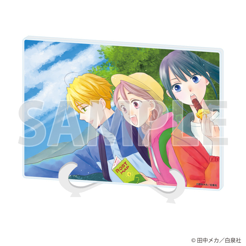 アクリルアートボード(A5サイズ)「LaLaオールスターカレンダー」13/花はことりを好きすぎる - AniSmile