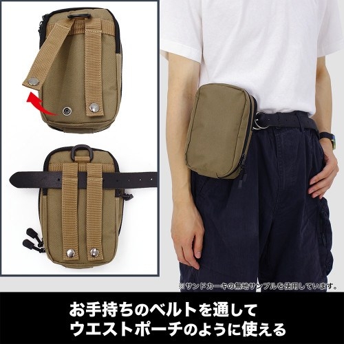葬送のフリーレン ミミックに食べられるフリーレン ミニショルダーポーチ/SAND KHAKI 画像 4 | AniSmile