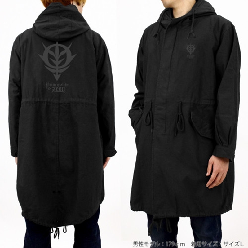 機動戦士ガンダム ジオン公国軍 M-51ジャケット/BLACK-M 图片 4 | AniSmile