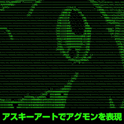 デジモンアドベンチャー: アグモン デジタルグラフィック Tシャツ/BLACK-XL 图片 2 | AniSmile