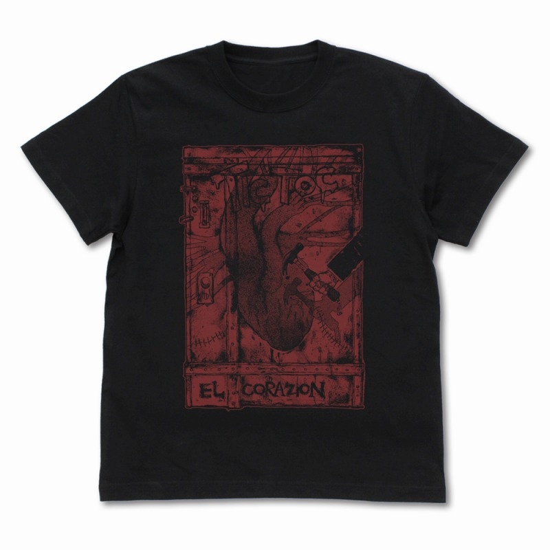 ドロヘドロ(原作版) 心「扉」Tシャツ/BLACK-XL - AniSmile