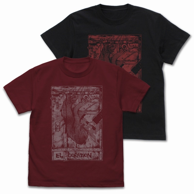ドロヘドロ(原作版) 心「扉」Tシャツ/BLACK-XL Image 4 | AniSmile