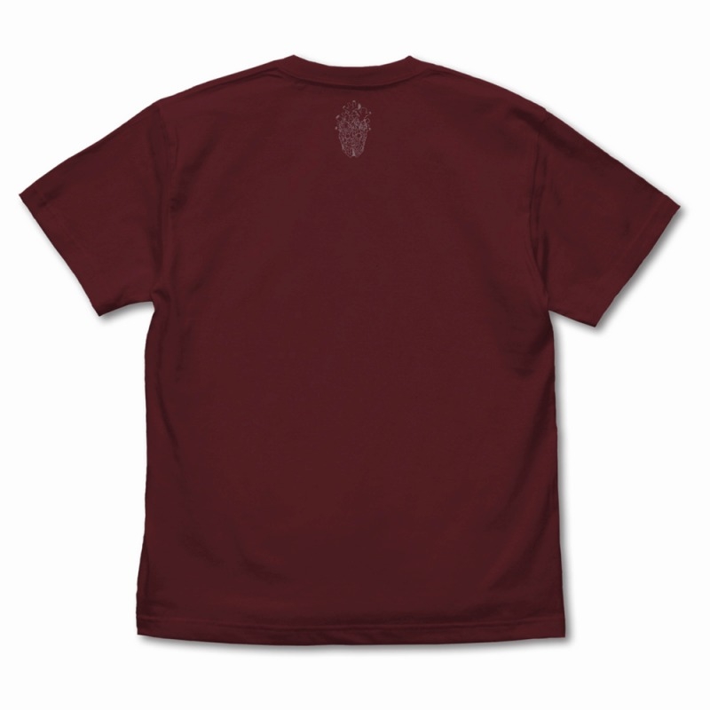 ドロヘドロ(原作版) 心「扉」Tシャツ/BURGUNDY-L 图片 2 | AniSmile