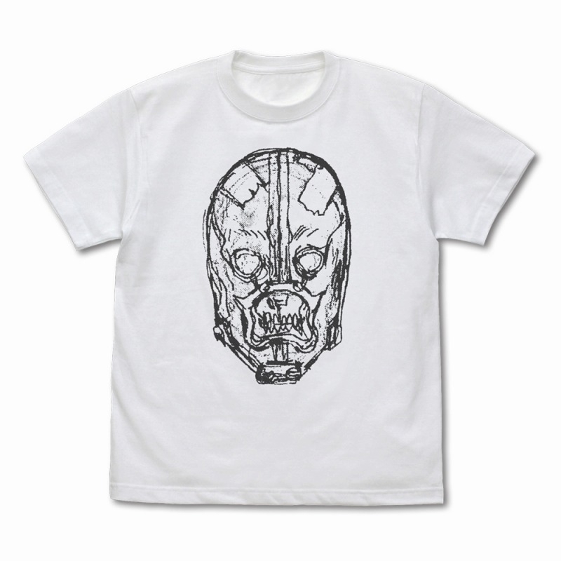 ドロヘドロ(原作版) 能井 マスク Tシャツ/WHITE-L - AniSmile