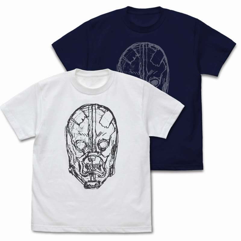 ドロヘドロ(原作版) 能井 マスク Tシャツ/NAVY-XL 图片 3 | AniSmile