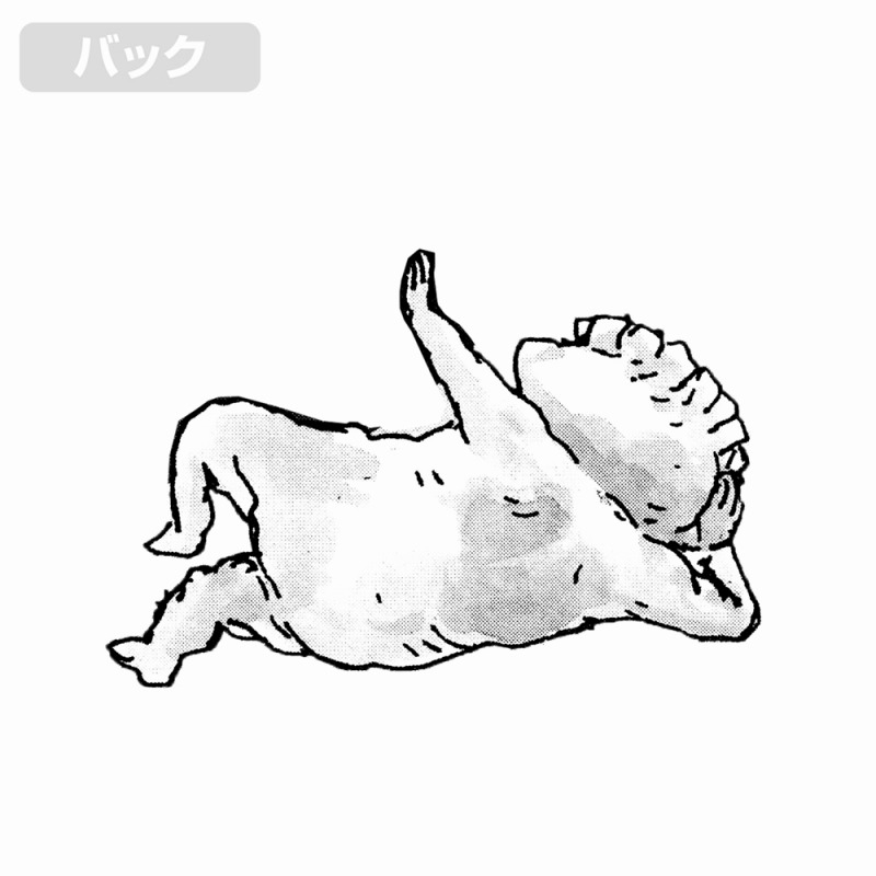 ドロヘドロ(原作版) ギョーザ男 Tシャツ/SAND KHAKI-S 图片 3 | AniSmile