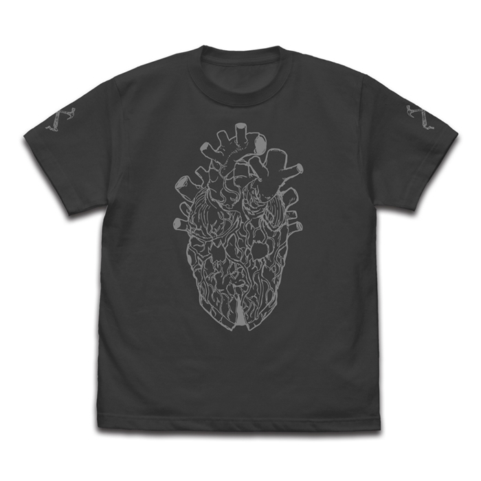 ドロヘドロ(原作版) 心 マスク Tシャツ/SUMI-S - official product image | AniSmile