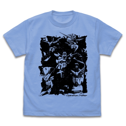 新機動戦記ガンダムW オペレーションメテオ MS Tシャツ/SAX-XL - AniSmile