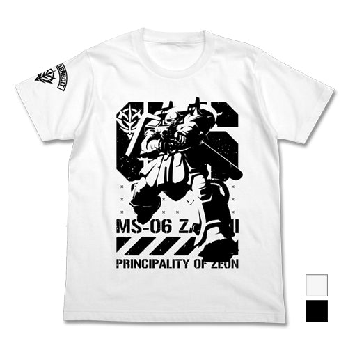 ガンダム サンダーボルト版ザクTシャツ/WHITE-S - AniSmile