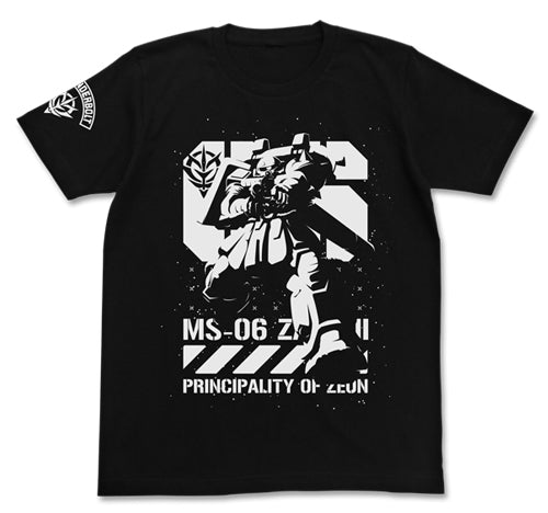 ガンダム サンダーボルト版ザクTシャツ/BLACK-S Image 3 | AniSmile