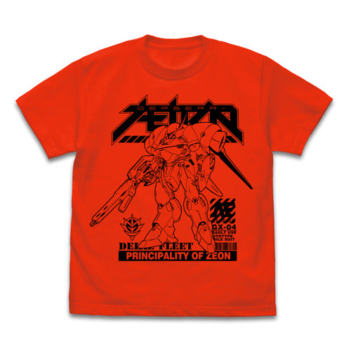 機動戦士ガンダム0083 STARDUST MEMORY ガーベラ・テトラ Tシャツ/HIGH RED-L 图片 3 | AniSmile