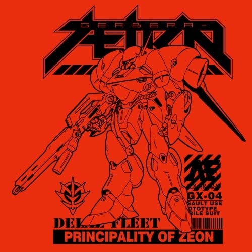 機動戦士ガンダム0083 STARDUST MEMORY ガーベラ・テトラ Tシャツ/HIGH RED-XL Image 2 | AniSmile