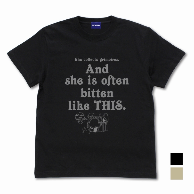 葬送のフリーレン ミミックに食べられるフリーレン Tシャツ/BLACK-XL - AniSmile