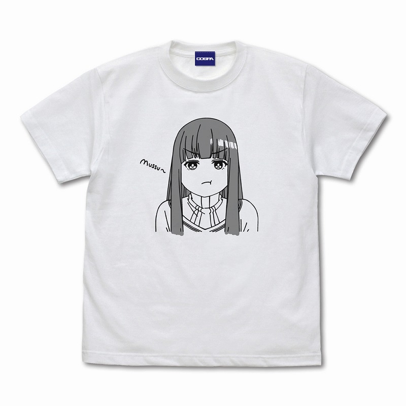 葬送のフリーレン フェルン フェイス Tシャツ/WHITE-S - official product image | AniSmile
