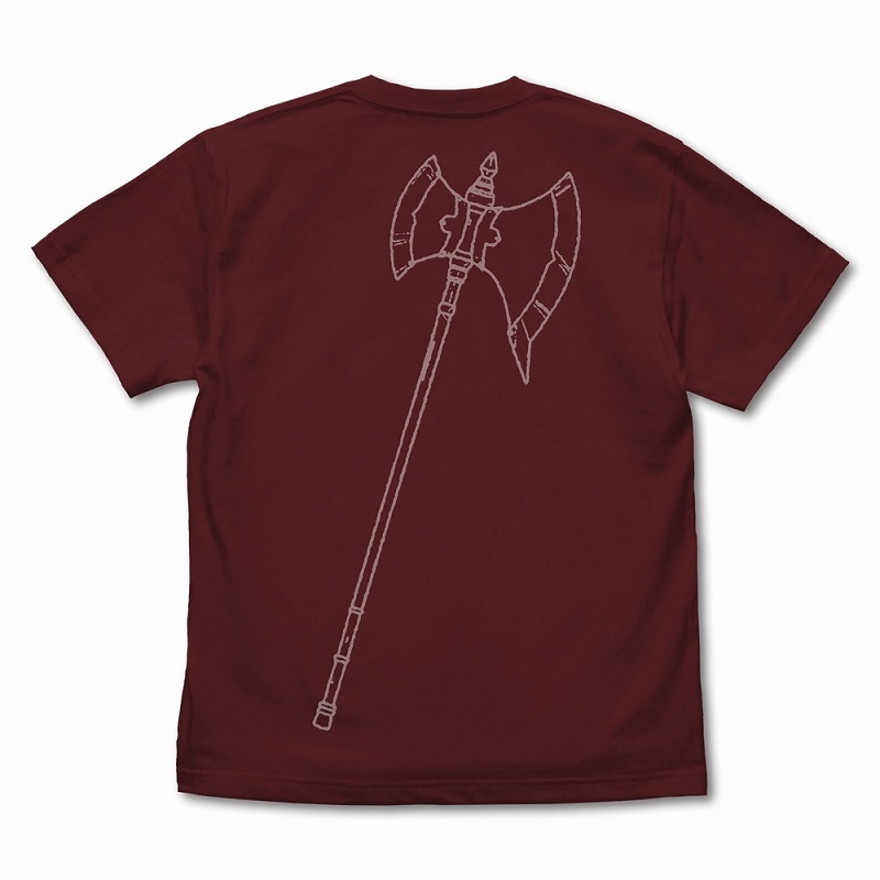 葬送のフリーレン シュタルク Tシャツ/BURGUNDY-S Image 2 | AniSmile