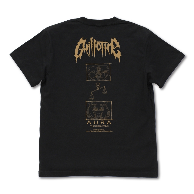 葬送のフリーレン アウラ Tシャツ/BLACK-S 图片 2 | AniSmile