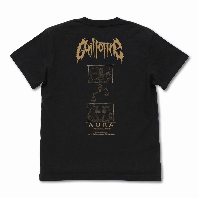 葬送のフリーレン アウラ Tシャツ/BLACK-M Image 2 | AniSmile