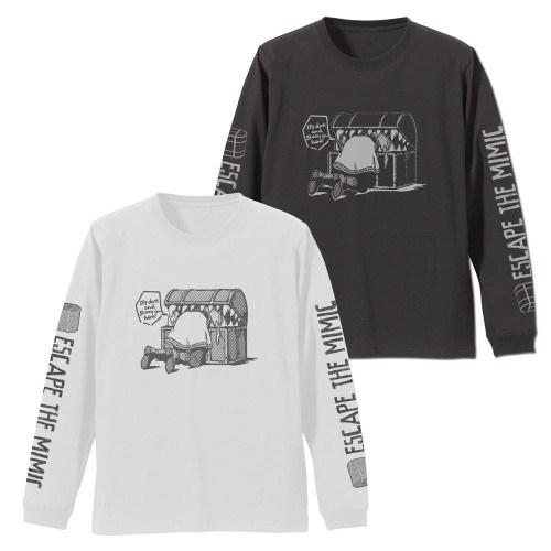 葬送のフリーレン ミミックとピンチのフリーレン 袖リブロングスリーブTシャツ/SUMI-XL - AniSmile