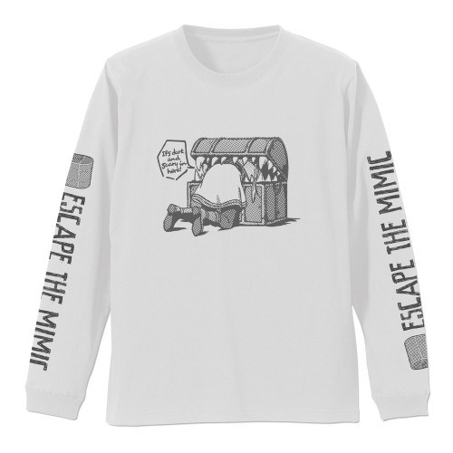葬送のフリーレン ミミックとピンチのフリーレン 袖リブロングスリーブTシャツ/WHITE-XL 画像 2 | AniSmile