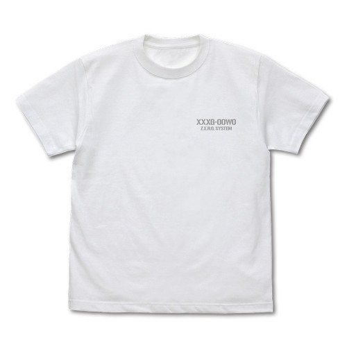 新機動戦記ガンダムW ウイングガンダムゼロ(EW)Tシャツ/WHITE-M Image 2 | AniSmile
