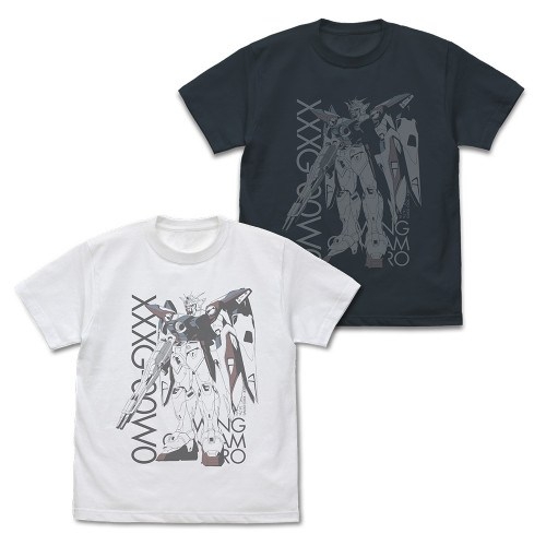 新機動戦記ガンダムW XXXG-00W0 ウイングガンダムゼロ Tシャツ/WHITE-XL - official product image | AniSmile