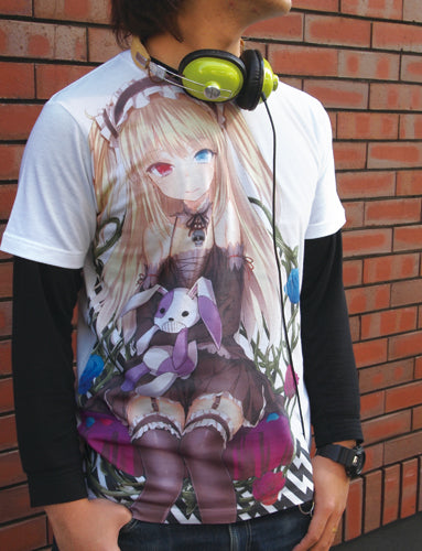 s9ez_kobatoTシャツ通常版/WHITE-M Image 2 | AniSmile
