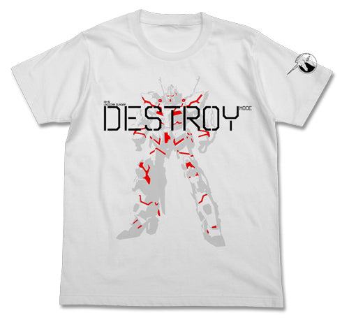 ガンダム デストロイモードTシャツ/WHITE-M - AniSmile