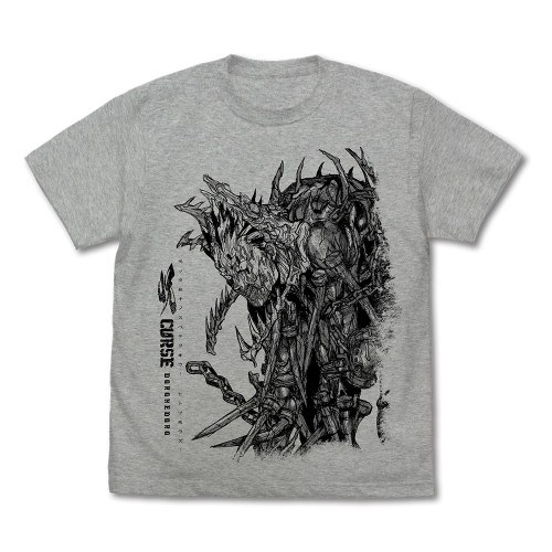 ドロヘドロ(原作版) カース Tシャツ/MIX GRAY-XL - 官方商品图片 | AniSmile